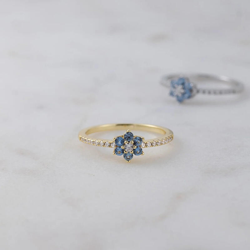 Forget-Me-Not Ring | 925 Sterling Silver Jewelry by Cilhouette