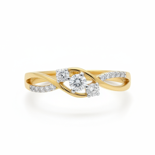 Infinity Embrace Ring – gold-plated | 925 Sterling Silver Jewelry by Cilhouette