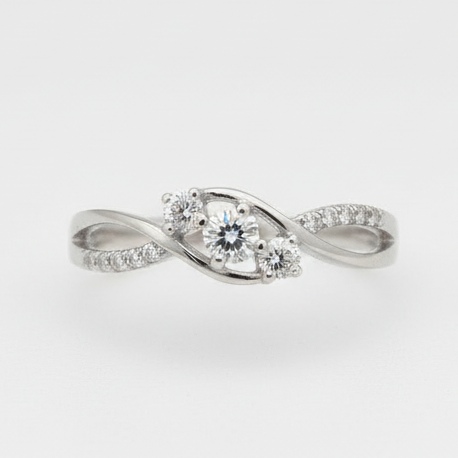 Infinity Embrace Ring – silver | 925 Sterling Silver Jewelry by Cilhouette