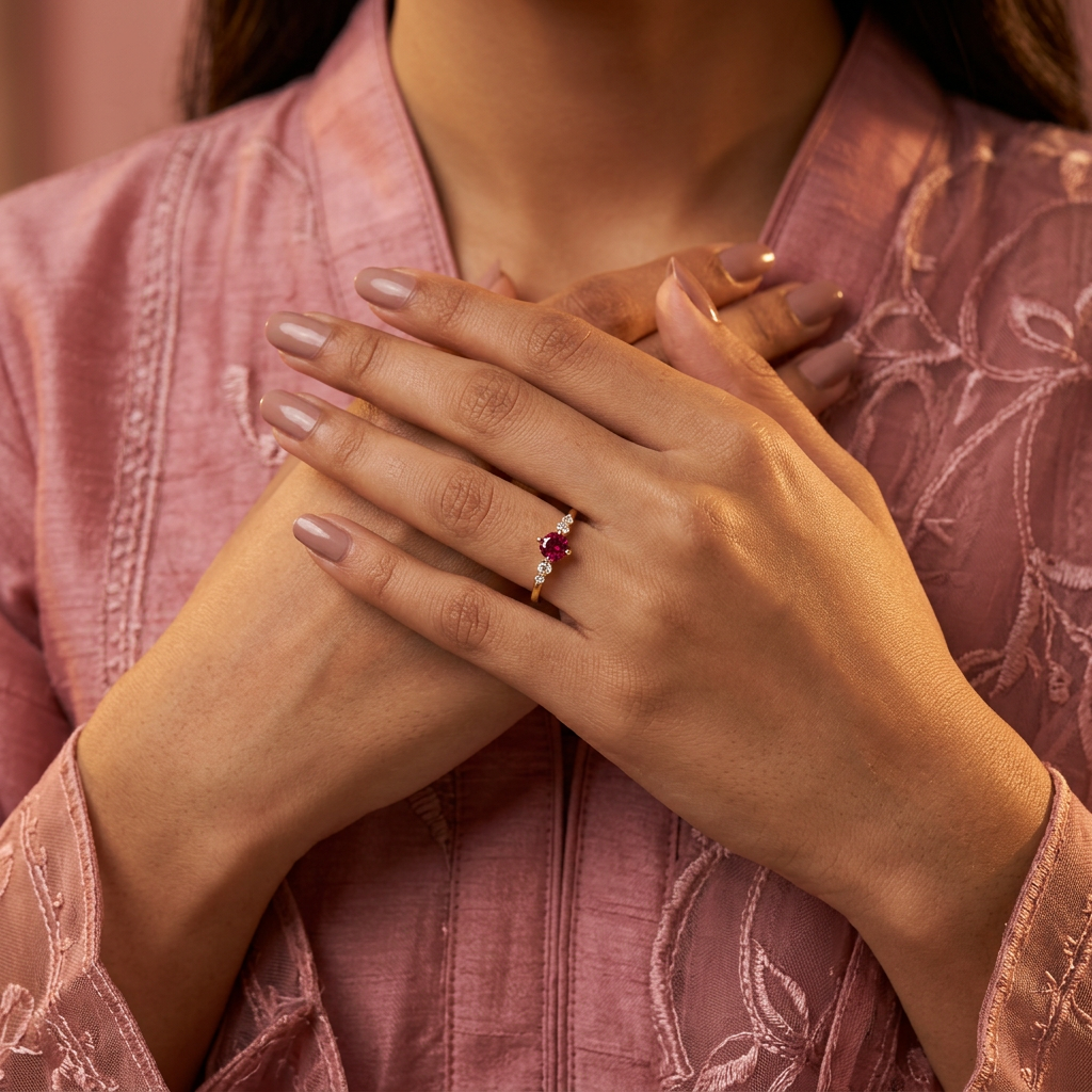 Blush Harmony Ring