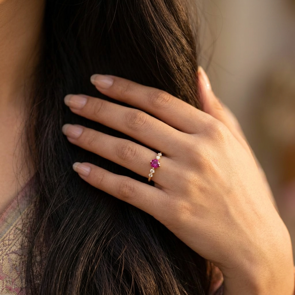 Blush Harmony Ring