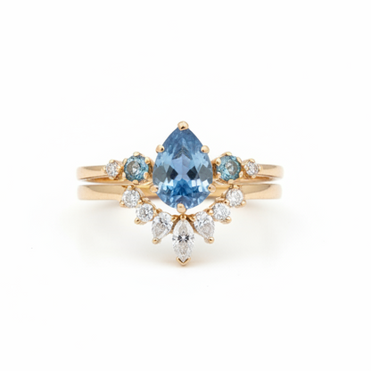 Celestial Drop Ring Set