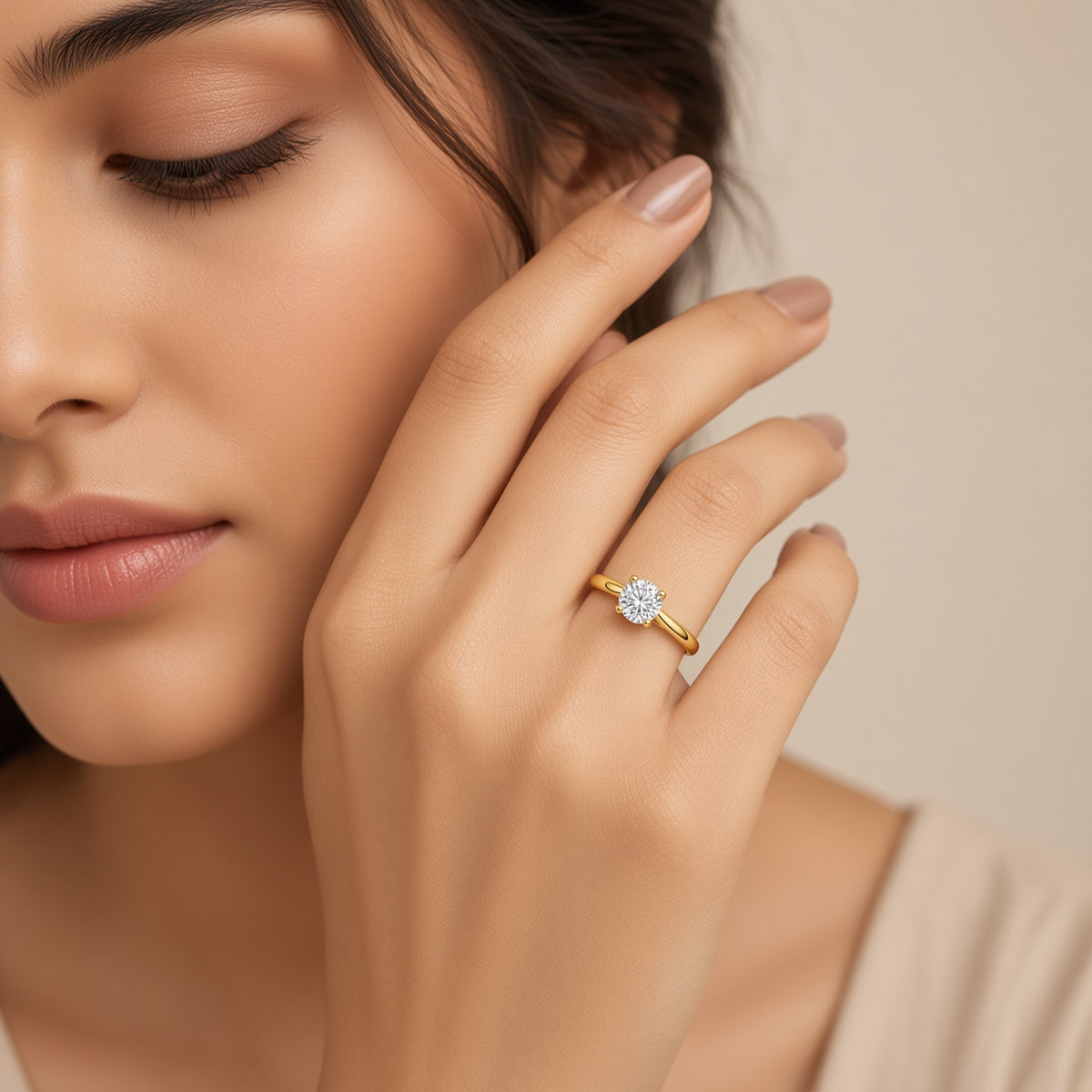 Classic Solitaire Ring