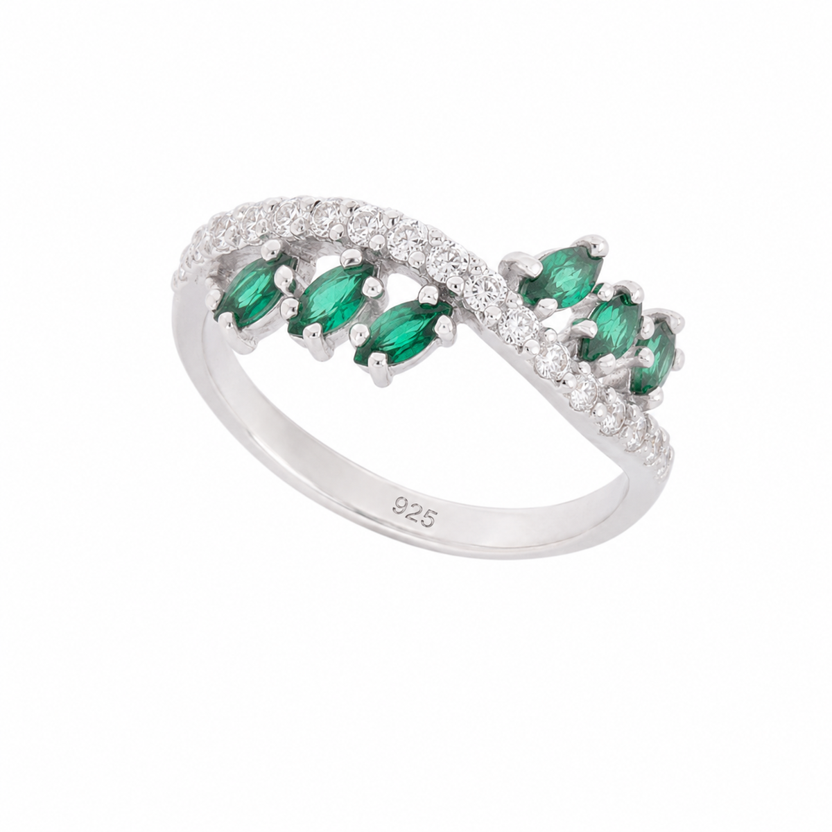 Emerald Vine Ring