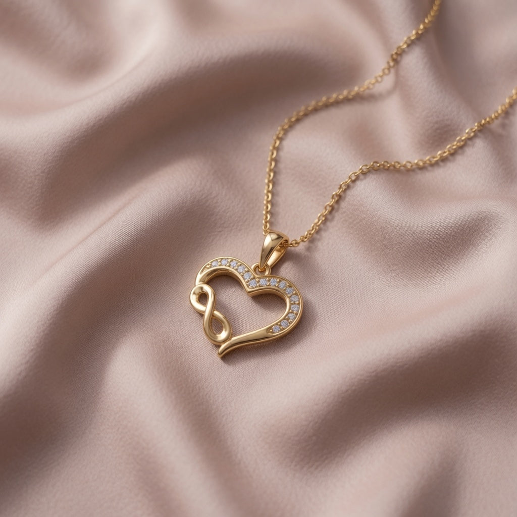 Forever Heart Pendant | 925 Sterling Silver Jewelry by Cilhouette