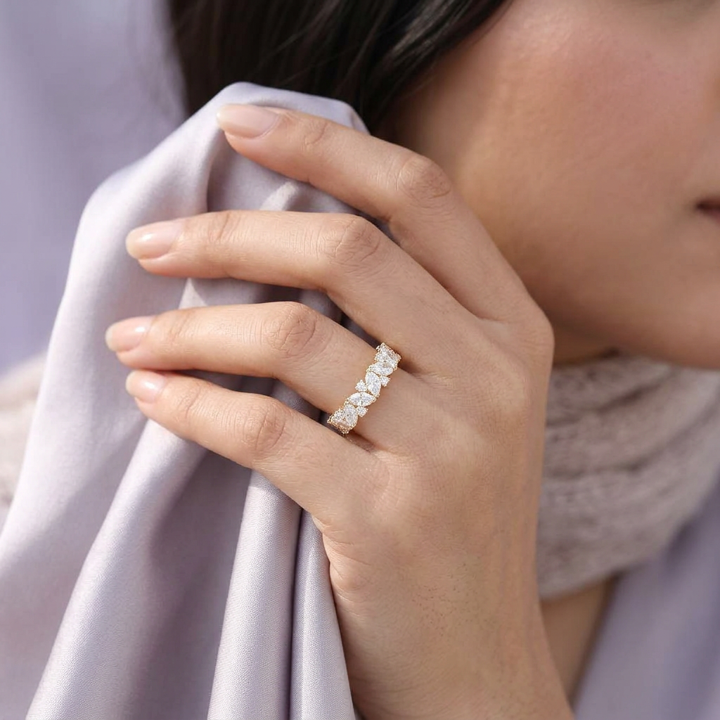 Glacier Eternity Ring