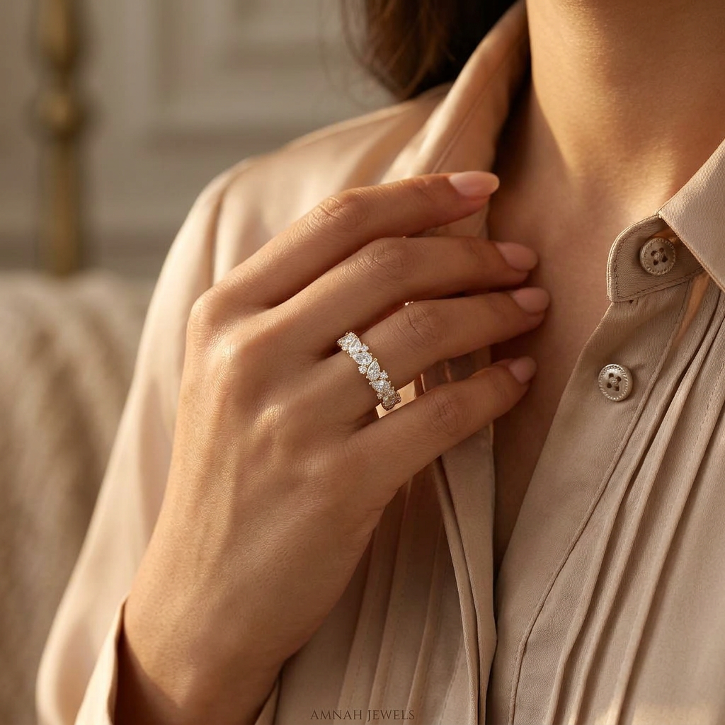 Glacier Eternity Ring