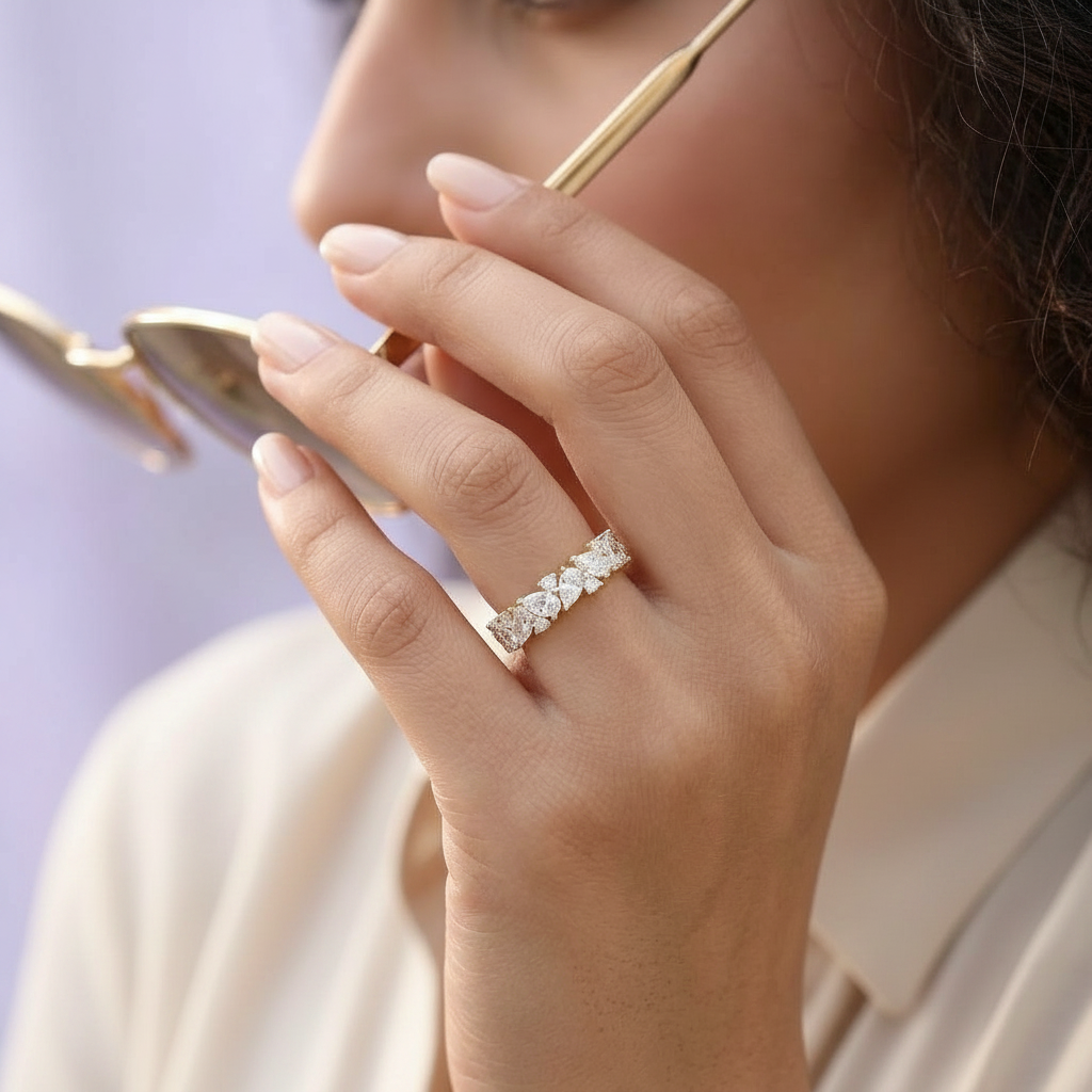 Glacier Eternity Ring