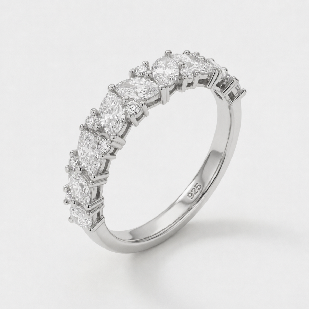 Glacier Eternity Ring