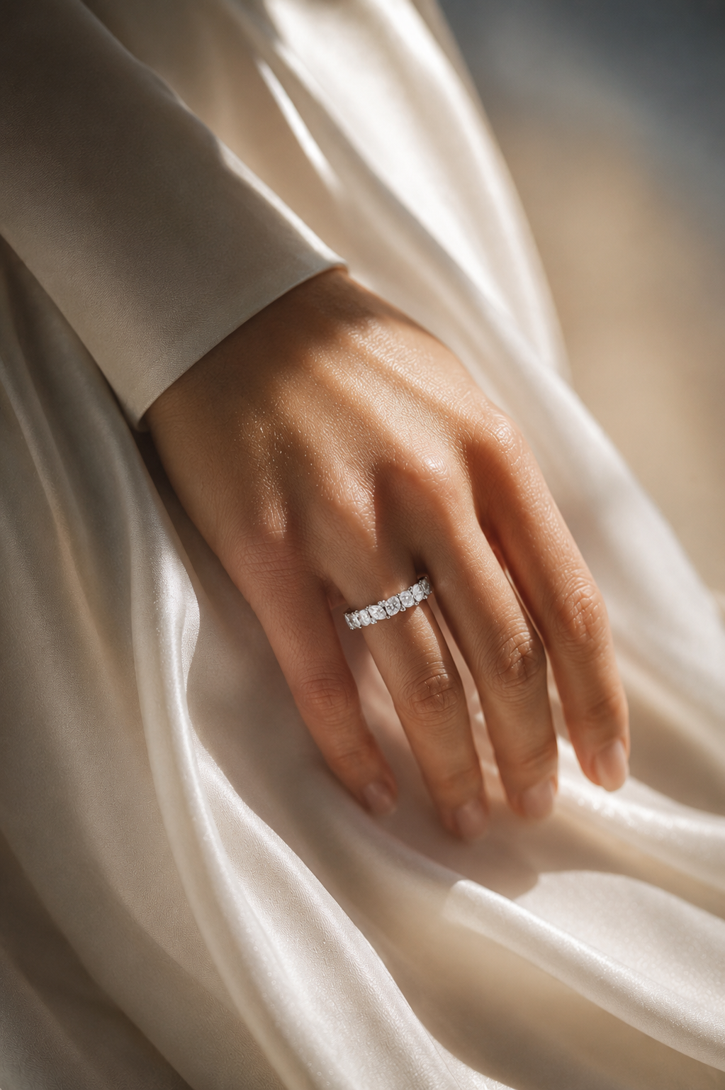 Glacier Eternity Ring