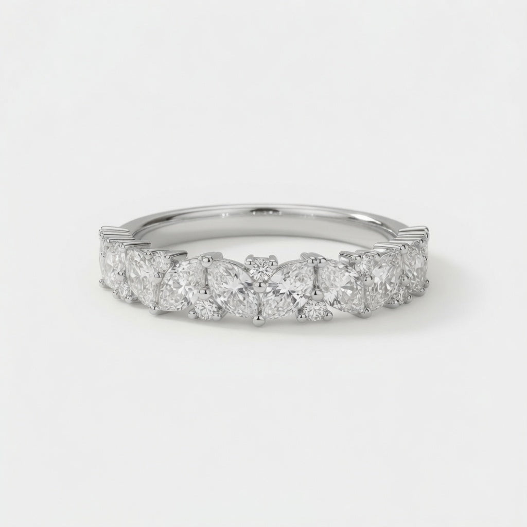 Glacier Eternity Ring – silver | 925 Sterling Silver Jewelry by Cilhouette