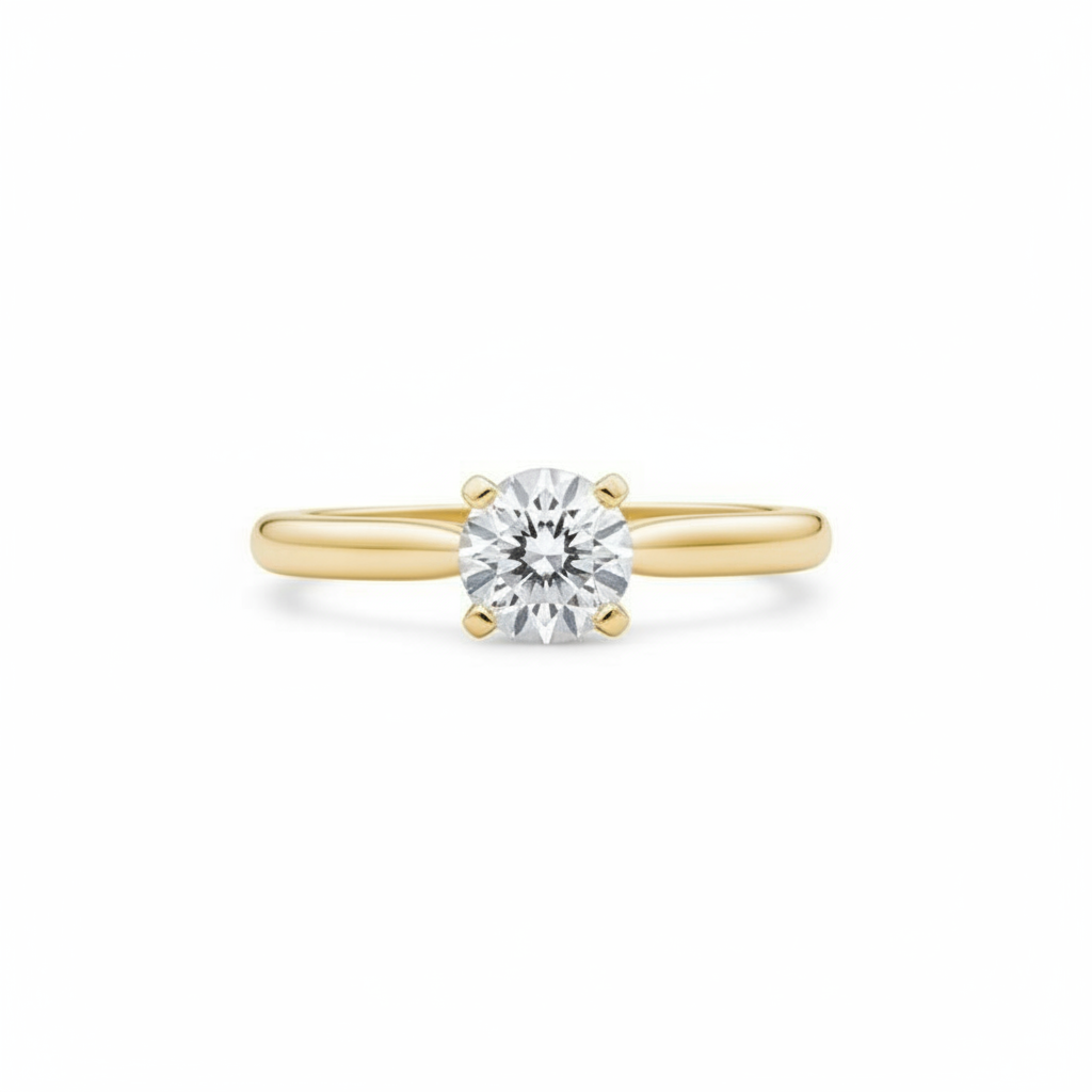 Classic Solitaire Ring | 925 Sterling Silver Jewelry by Cilhouette