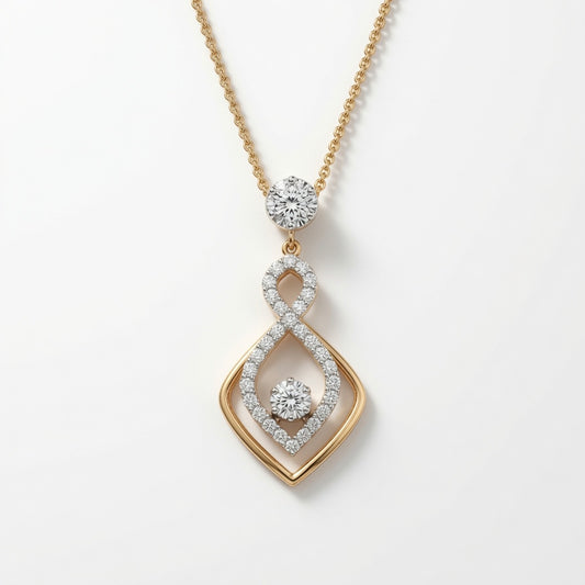 Infinity Drop Pendant