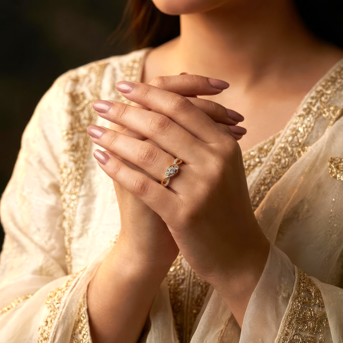 Infinity Embrace Ring