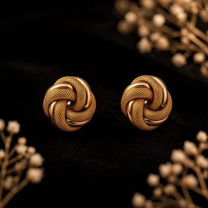 Knot Earrings – styled flat lay | 925 Sterling Silver Jewelry by Cilhouette