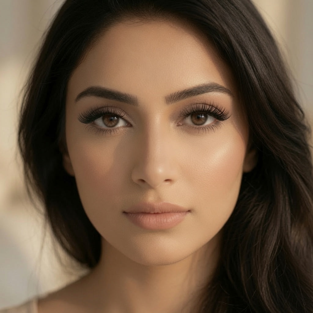 REBEL™ | Layered Statement Lashes — Bold & Confident – front view | Faux Mink Eyelashes by Cilhouette