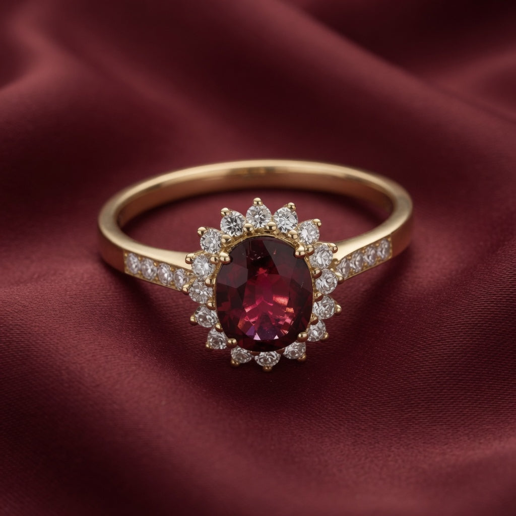 Scarlet Crown Ring | 925 Sterling Silver Jewelry by Cilhouette
