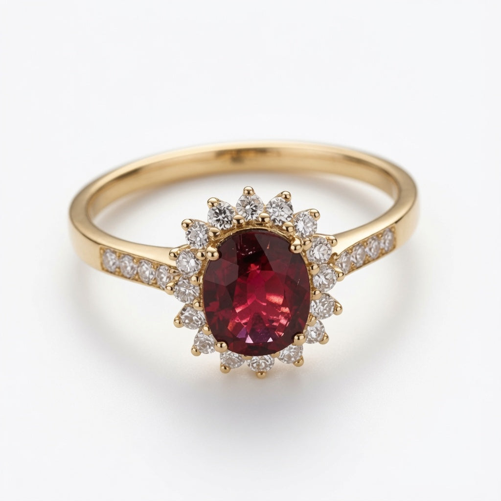 Scarlet Crown Ring | 925 Sterling Silver Jewelry by Cilhouette
