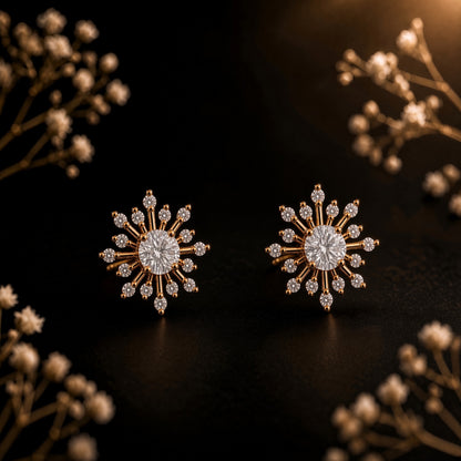 Sparkle Ray Studs – styled flat lay | 925 Sterling Silver Jewelry by Cilhouette