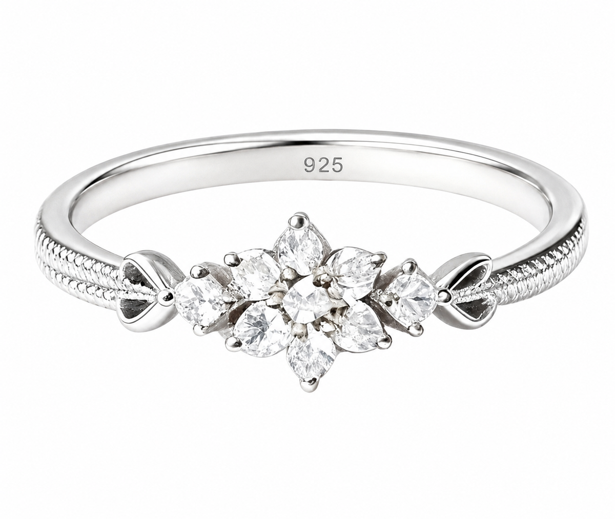 Sunlit Petal Ring