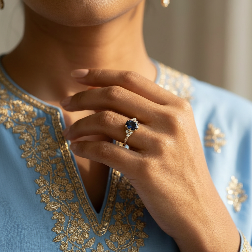 Twilight Bloom Ring