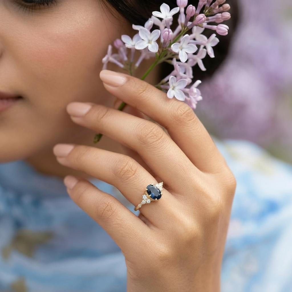 Twilight Bloom Ring
