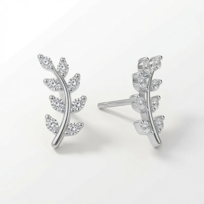 Vine Leaf Climbers | 925 Sterling Silver Jewelry by Cilhouette