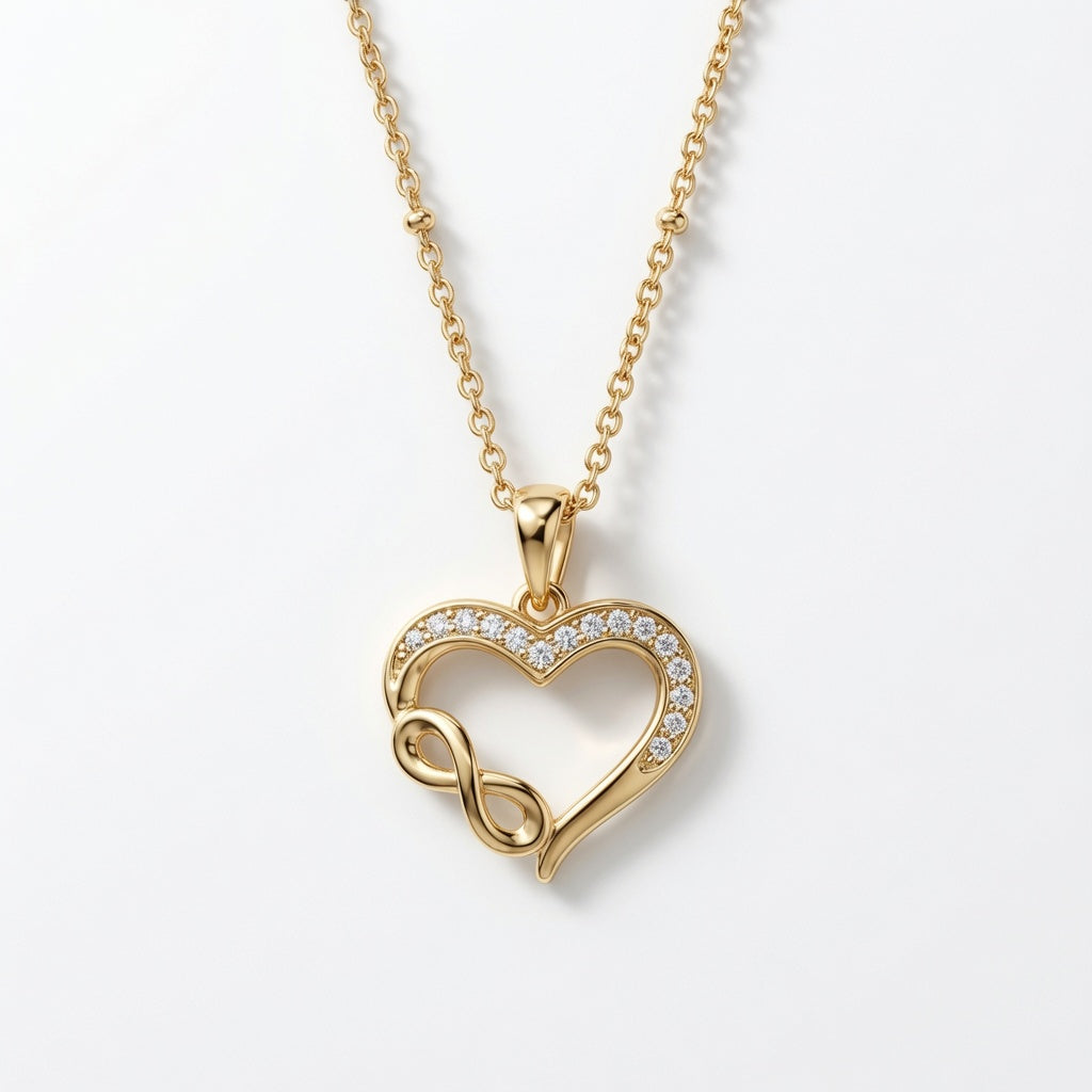 Forever Heart Pendant | 925 Sterling Silver Jewelry by Cilhouette