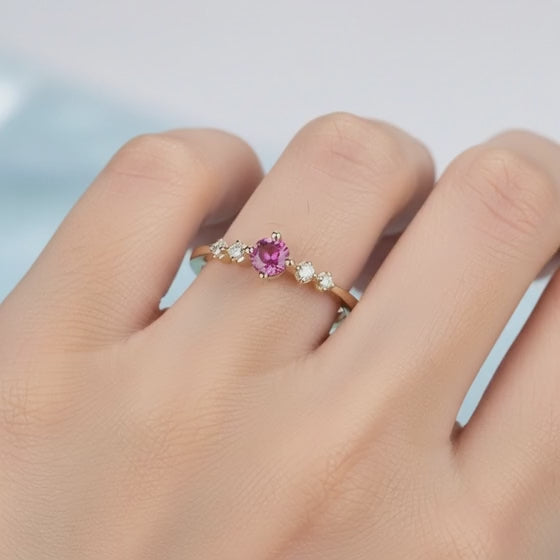 Blush Harmony Ring